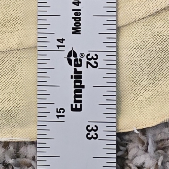 Ralph Lauren Polo Men's Yellow Oxford Button-Up Shirt 17 x 35 - Picture 5 of 6